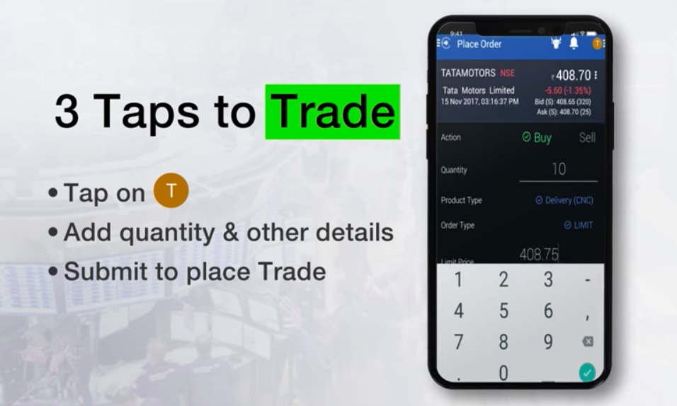 edelweiss mobile trading app