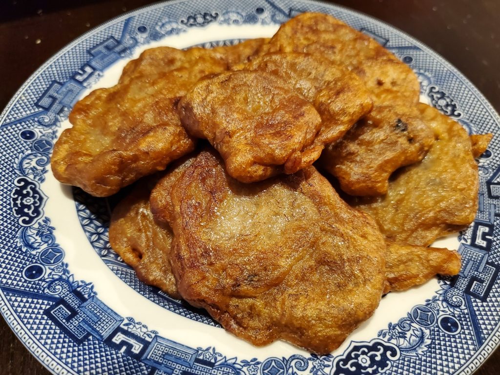Banana fritters from Jamaica